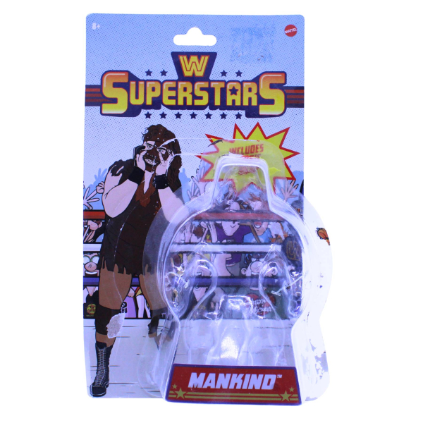 WWE Superstars Mankind Leerverpackung Mattel 2022 | Hoppla-Stuff